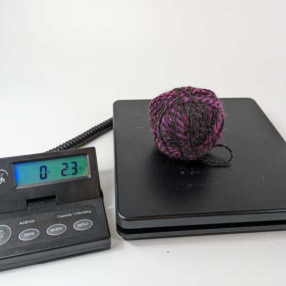 Purple Blue Fiber Lot Bundle Specialty Yarn Thread Craft Knit Crochet Embroider - Picture 10 of 13